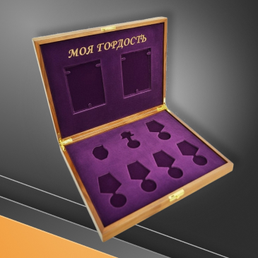 Футляры для медалей и плакеток